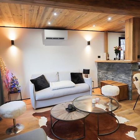 Logement A Megeve Avec Jardin Esterno foto