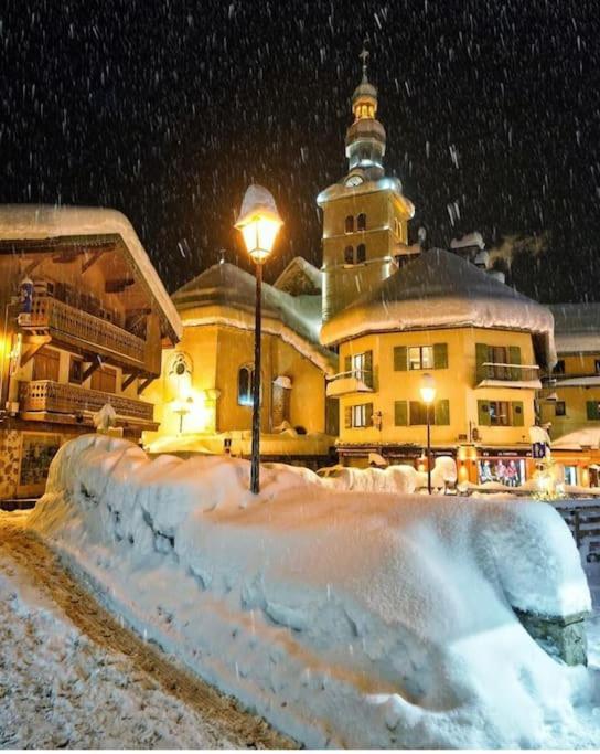 Logement A Megeve Avec Jardin Esterno foto