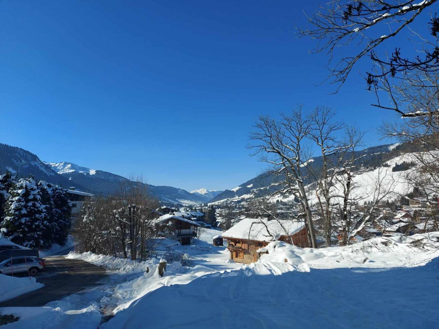 Logement A Megeve Avec Jardin Esterno foto