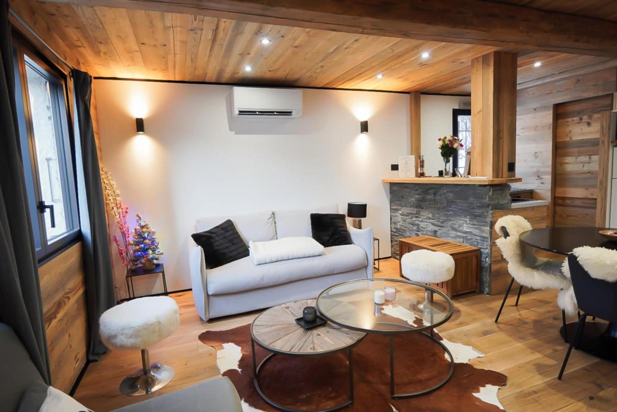 Logement A Megeve Avec Jardin Esterno foto