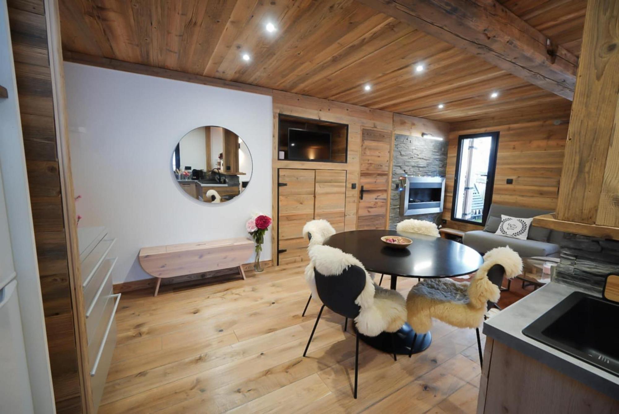 Logement A Megeve Avec Jardin Esterno foto