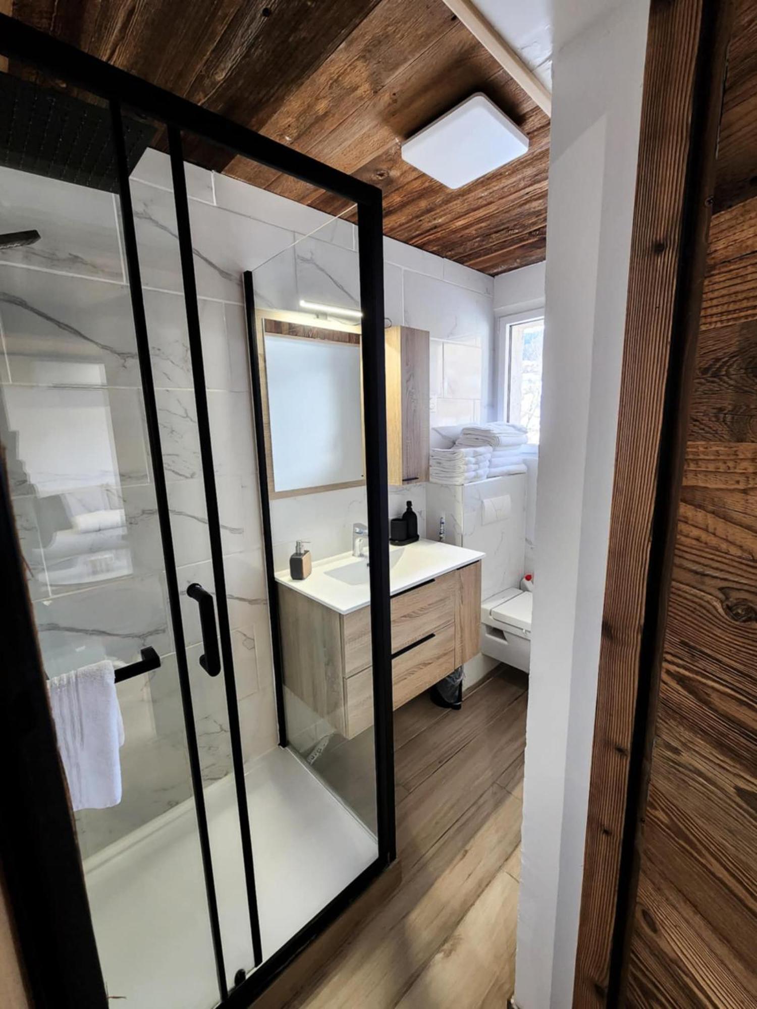 Logement A Megeve Avec Jardin Esterno foto